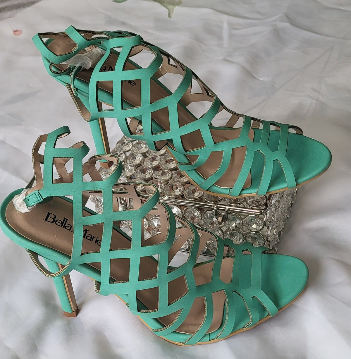 Ladies Teal Heels
