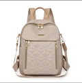 Mini Beige Backpack for Women